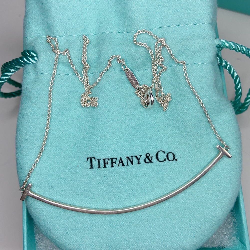 Tiffany T Smile Necklace